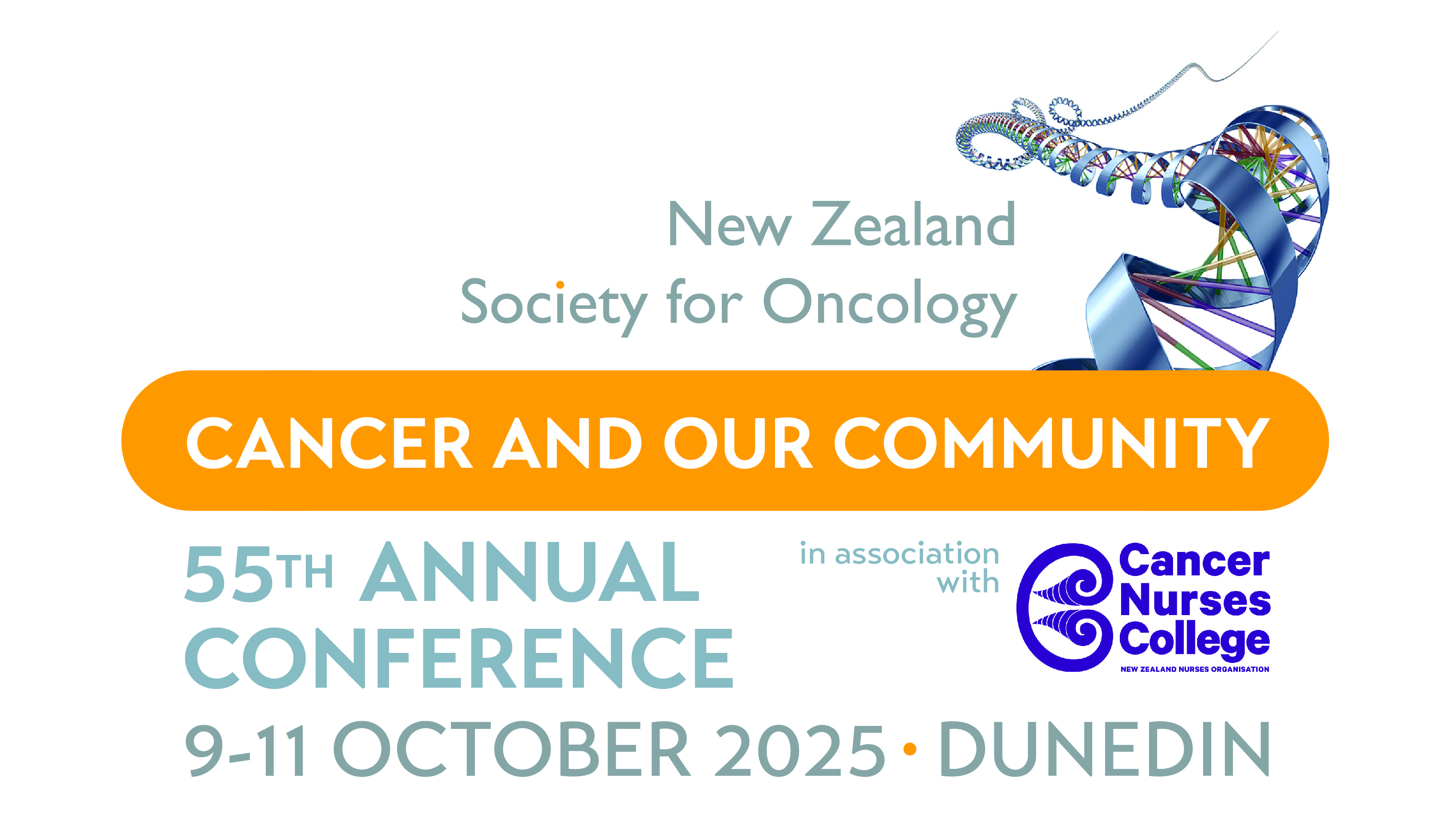 NZ Society for Oncology & CNC Conference logo